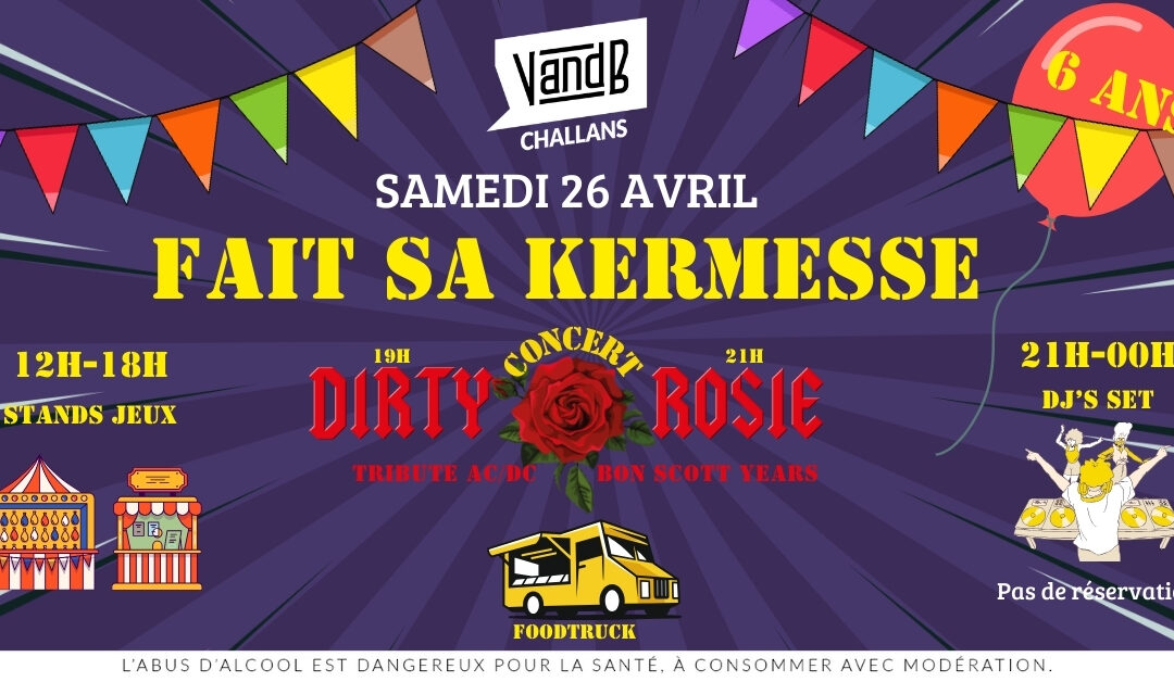 Anniversaire VandB Challans le 26/04/2025 !!!! 6 ans ça se faite